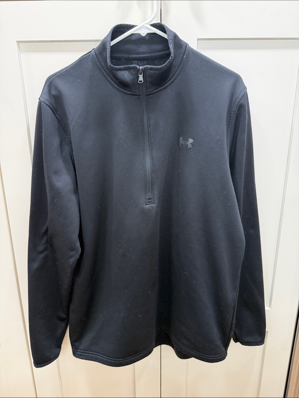 Under Armour Men's Black 1/4 Zip Performance Pullover